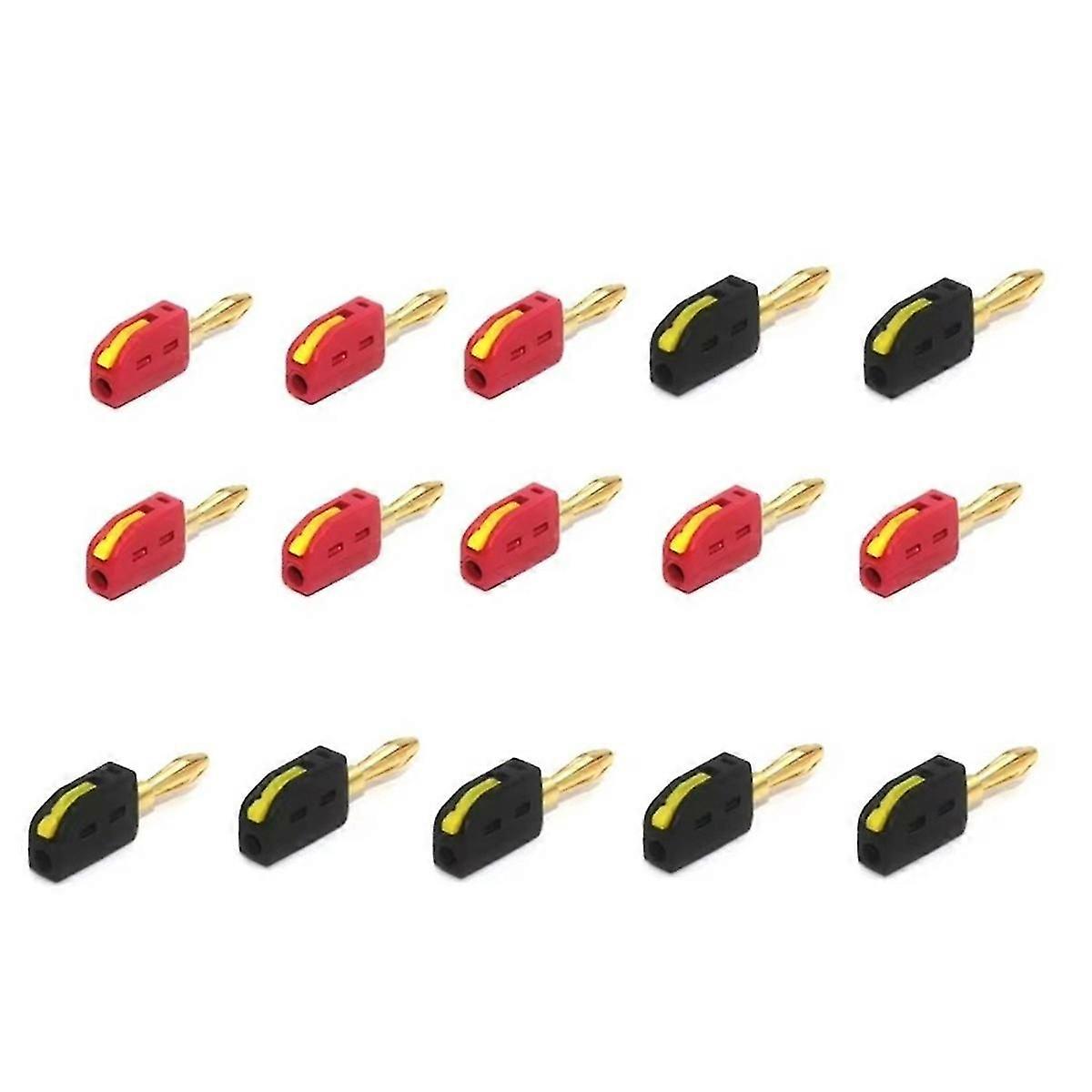 Solderless Quick Connect High Current 32A Banana Plug Wire Connector