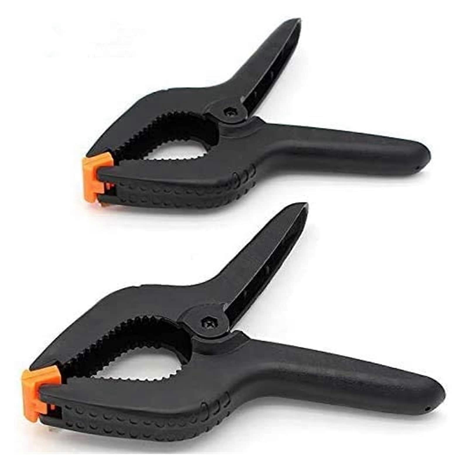 2PCS 9 Inch Photography Spring Clamp with Strong Grip and Rotatable Tips for Backdrop Holding
