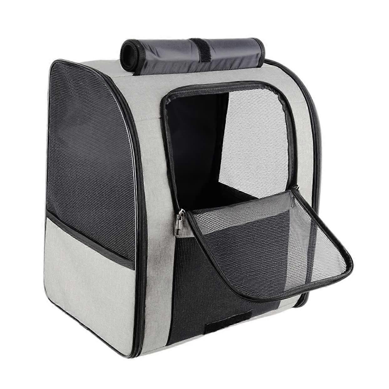 Large Capacity Cat Carrier Backpack with Breathable Design for Comfortable Pet Travel