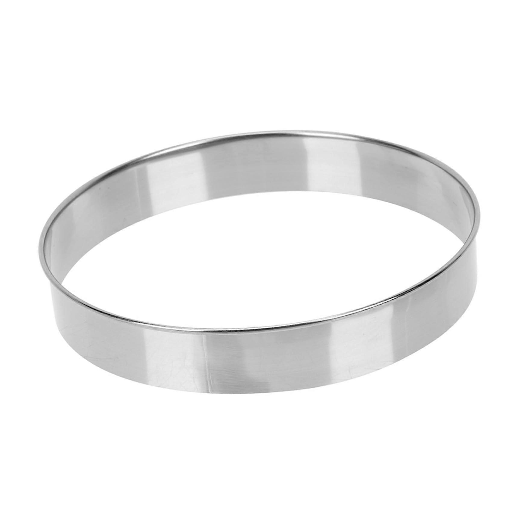 Stainless Steel Pastry Ring for Baking with Precise Saucing Control and  Temperature Resistance