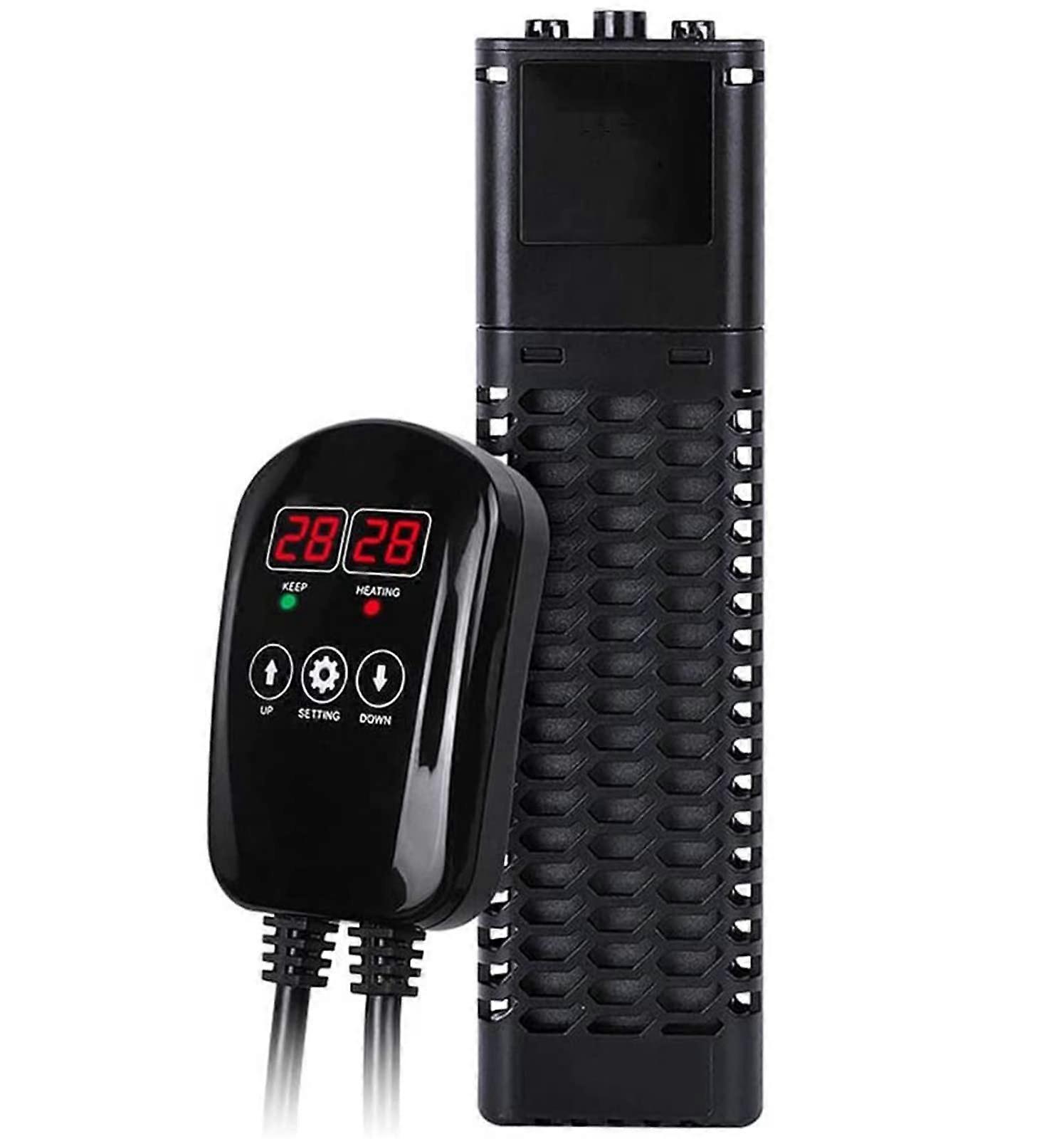 Aquarium Heater 500W  Power Submersible with External Digital Display and ExplosionProof Ceramic