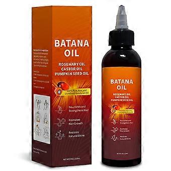 Batana Hair Oil Organic 4in1 Blend with Rosemary and Pumpkin Seed for Hair Growth and Scalp Care
