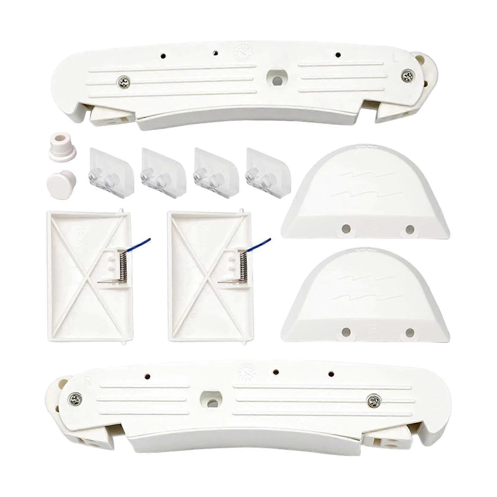 Pool Vacuum Accessory with Adjustable Swing Set and 4 Durable Pod Shoes for Stable Cleaning Performance