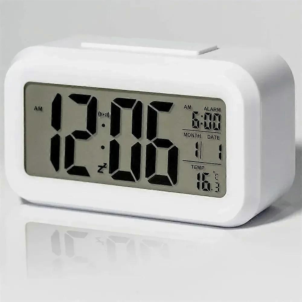 1pc LED Digital Alarm Clock Backlight Snooze Data Time Calendar Desktop Multifunction Electronic Backlight Table Clock