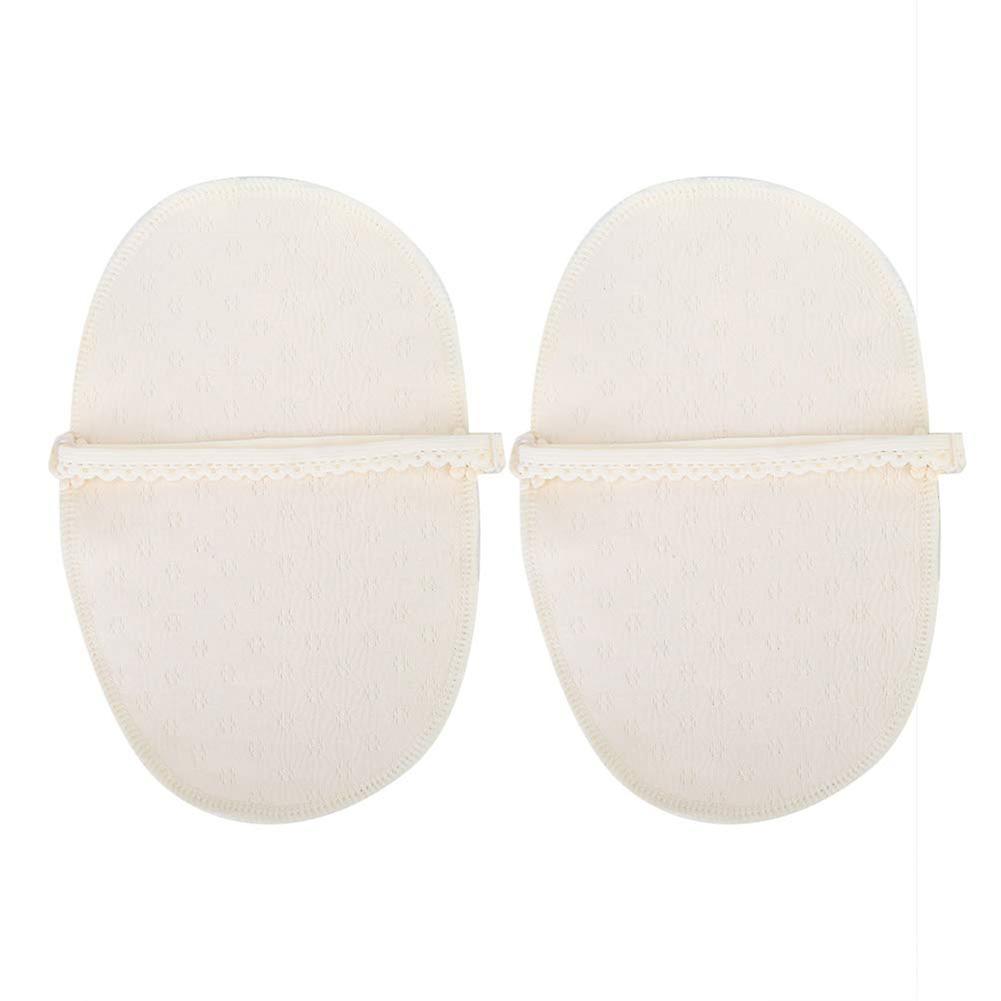 Reusable Cotton Armpit Sweat Pads with Adjustable Strap, Washable Underarm Sweat Guard