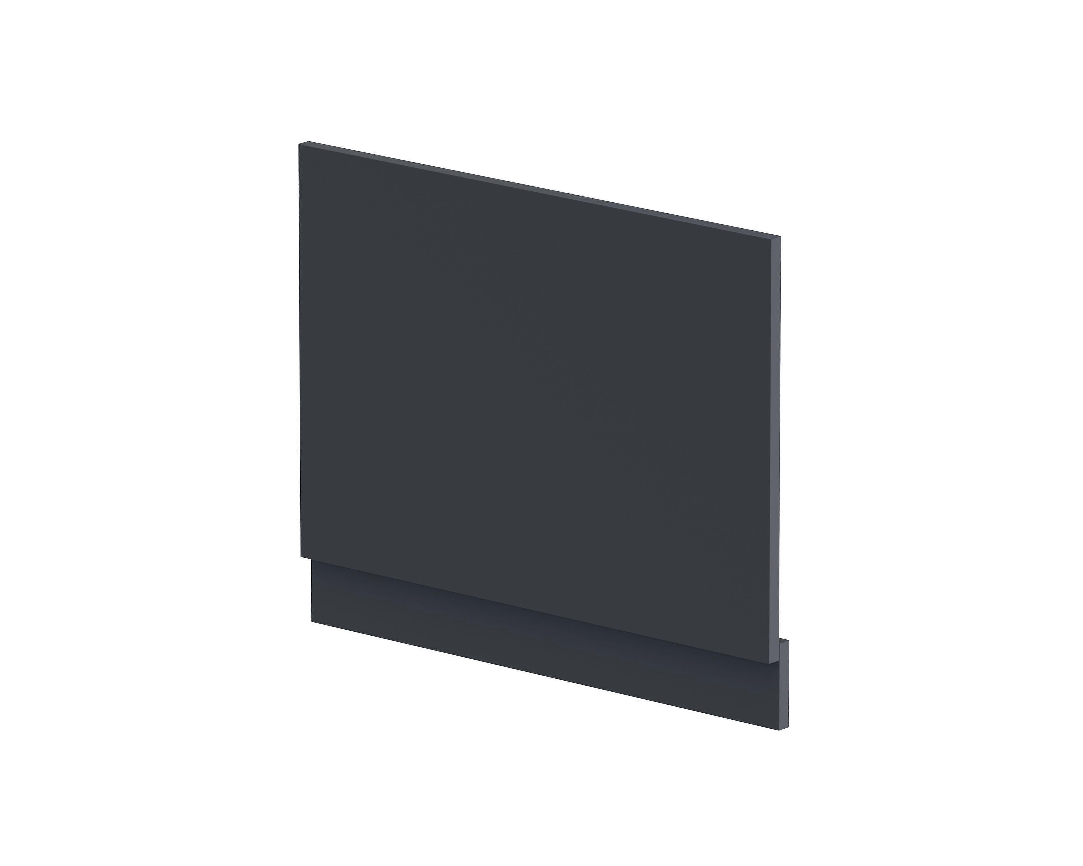 700mm Bath MDF End Panel & Plinth - Dark Grey