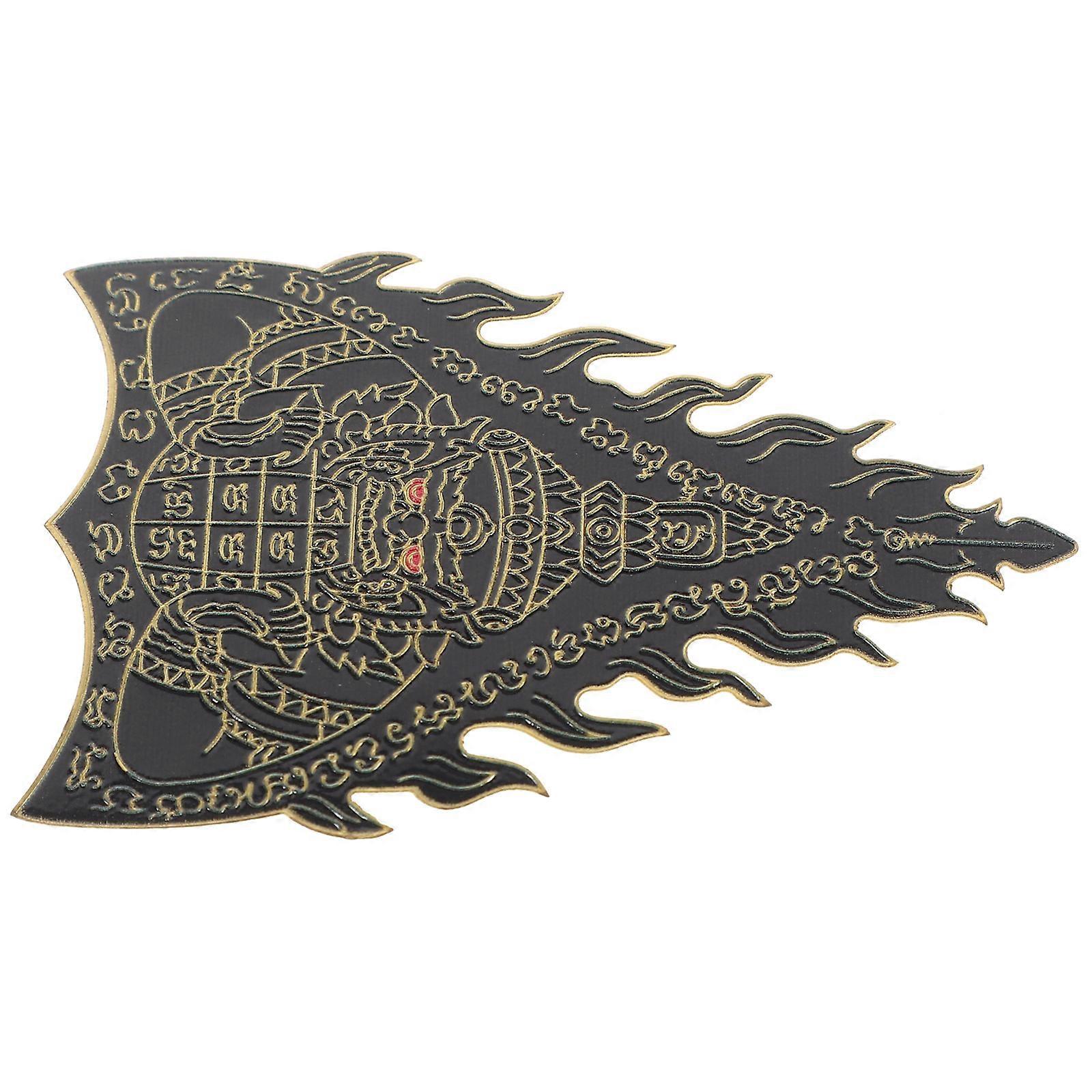 Scripture Religious Card Delicate Buddha Card for Home Use