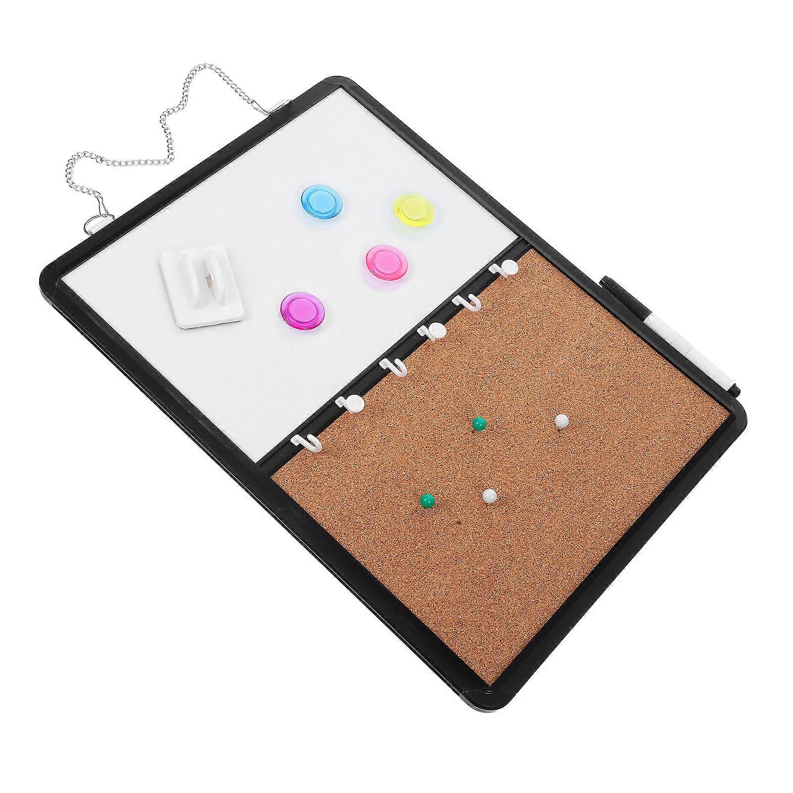 Whiteboard Soft Cork Board for Office Use 1Set Wall Mounted Combination Board