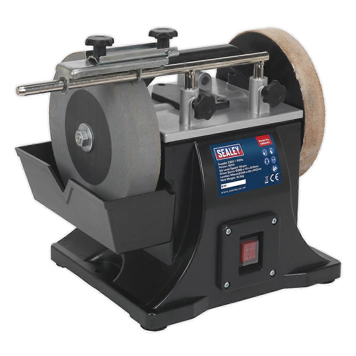 Sealey Sms2101 Sharpener ?200Mm With Honing Wheel
