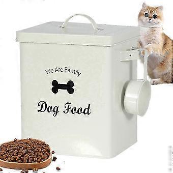 w Cat Food Storage Bucket, Pet Food Storage Container, Sealed Storage Tank for Pets, Tool for Storing Pet Food with Sealed Lids