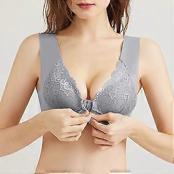 Beha's voor dames zonder beugel, comfortabel, ademend, volledige dekking, bralettes met voorsluiting, draadloos, voor dagelijks gebruik.
