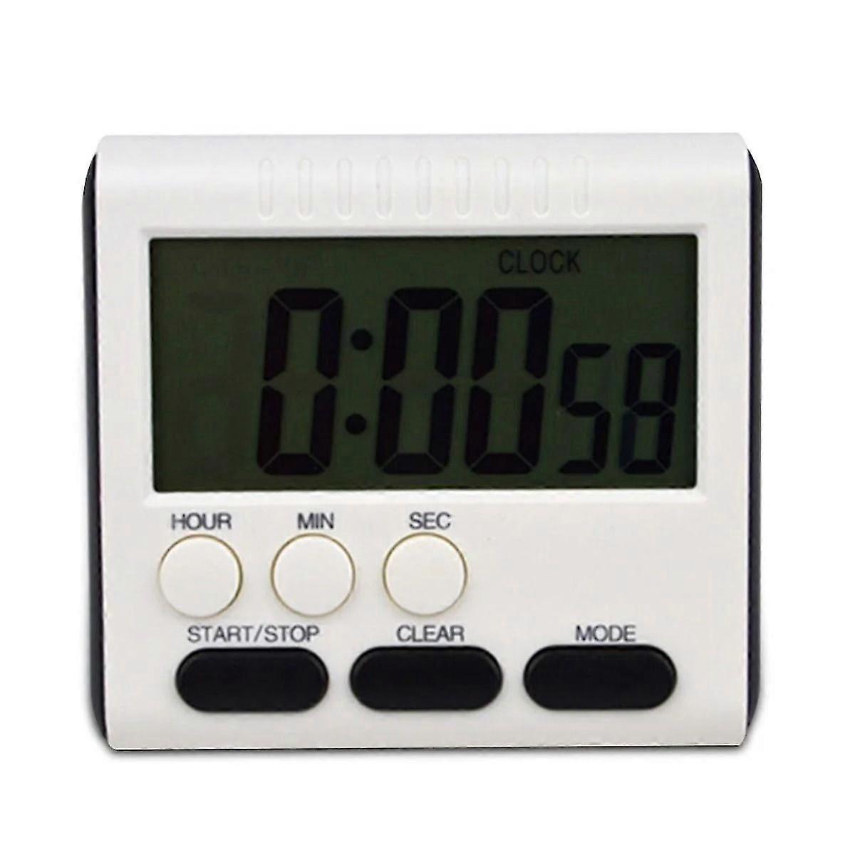 Magnetic Digital Time Large LCD Digital Kitchen Timer Alarm Count Up&Down Clock