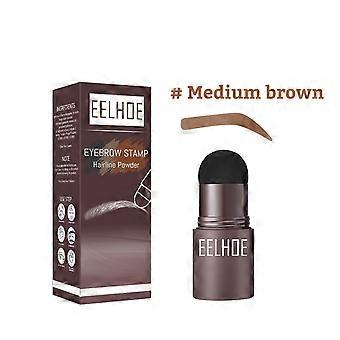 Eyebrow Stamp, Lazy Eyebrow Filler Makeup Eyebrow Cake Waterproof Hairline Powder