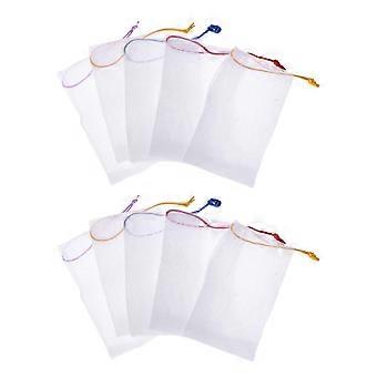 Soap Saver Pouch Soap Mesh Mesh Bag for Efficient Cleansing 20Pcs