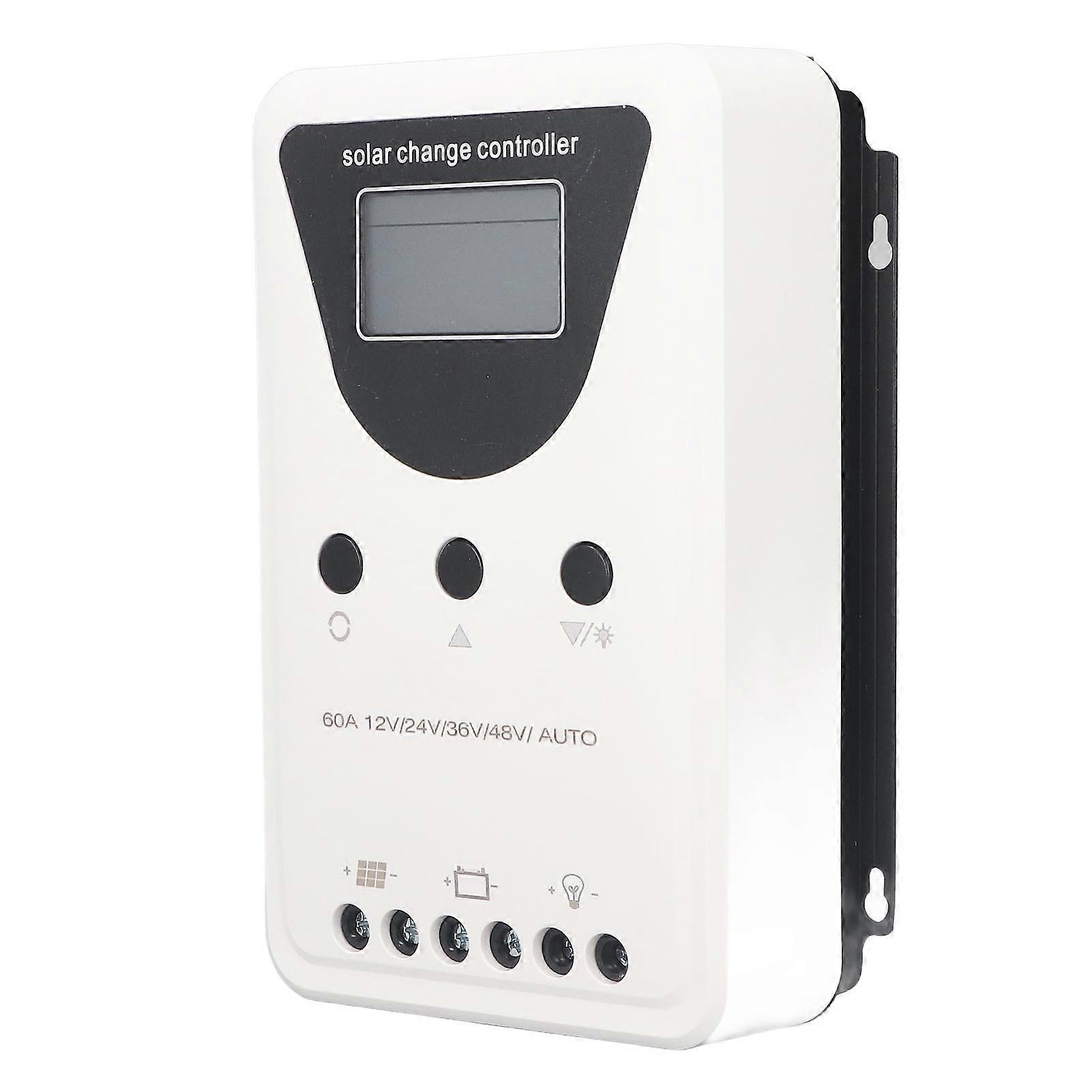 Solar Charge Controller PWM Automatic Detection System Protection Safe Charging Solar Panel Regulator