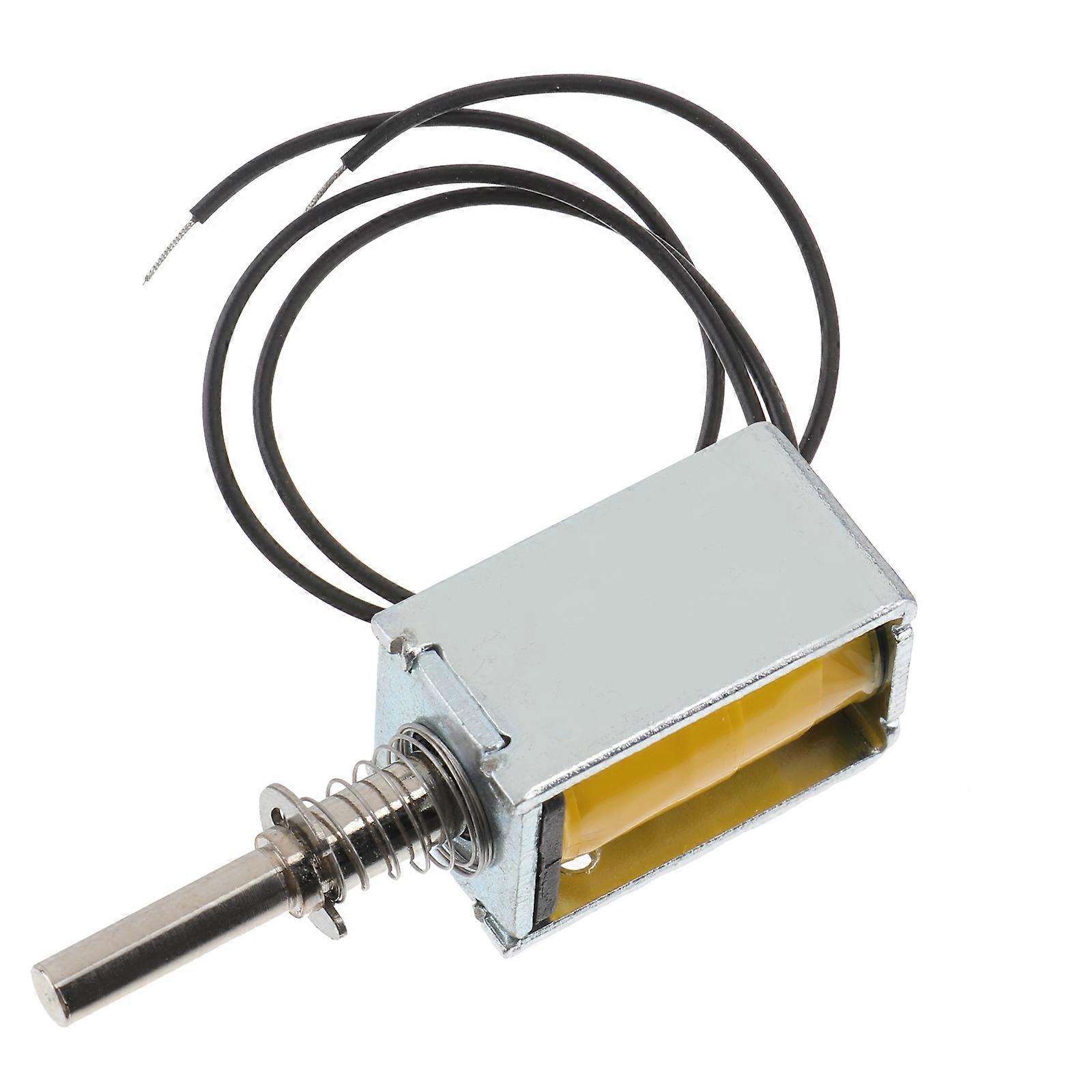 6V DC Open Frame Actuator Linear Mini Push Pull Solenoid Electromagnet