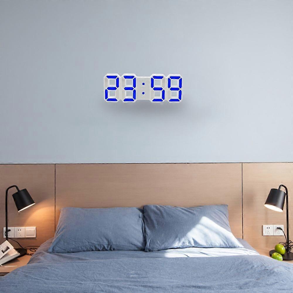 Multi-Function Large 3D LED Digital Wall Alarm Clock
