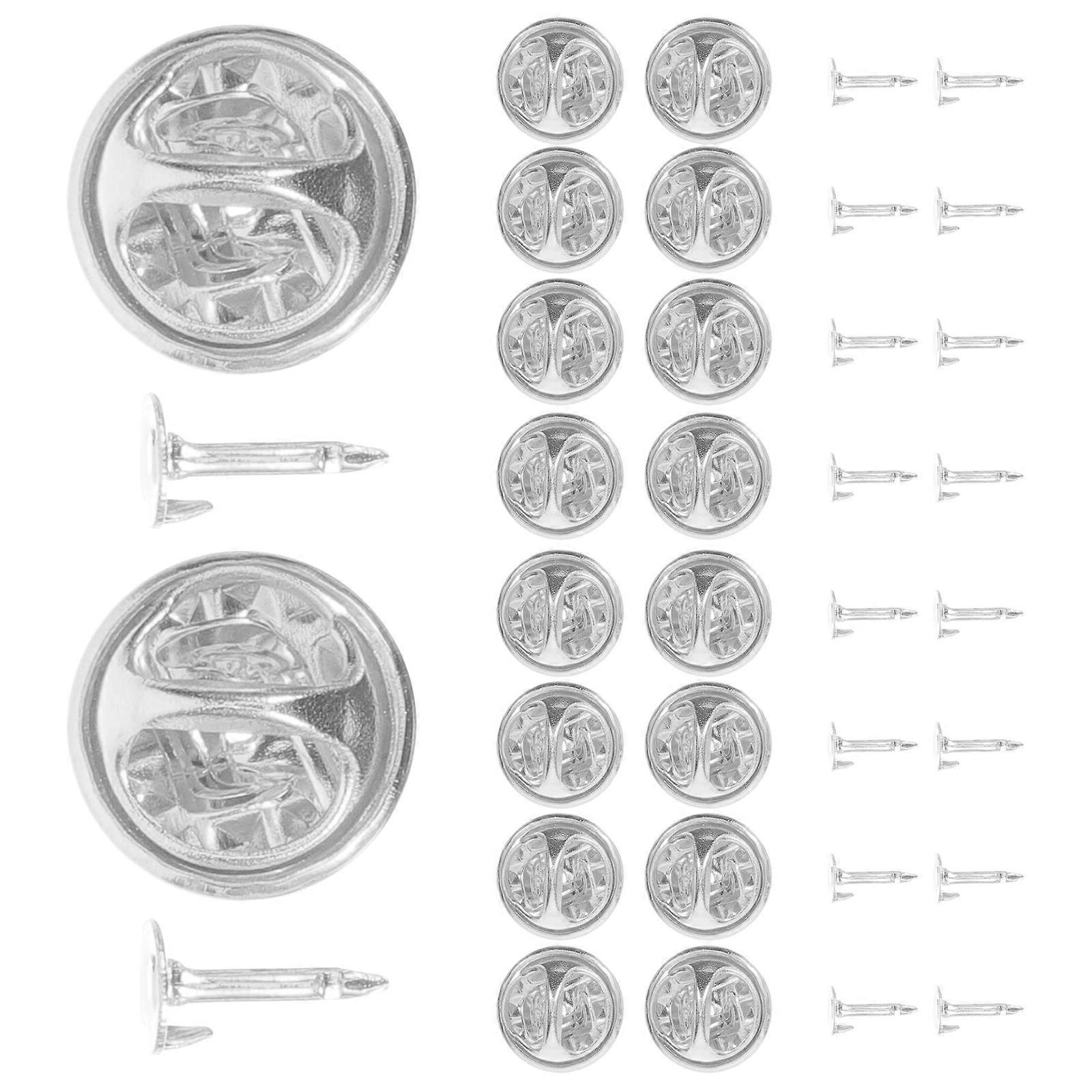 50Pcs Locking Pin Back Replacement Back Locking Craft Making Clutch Back