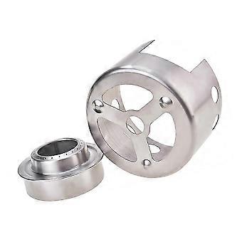 Camping Alcohol Stove Portable Stainless Steel Alcohol Burner Compact Lightweight Design Alcohol Fuel Compatible
