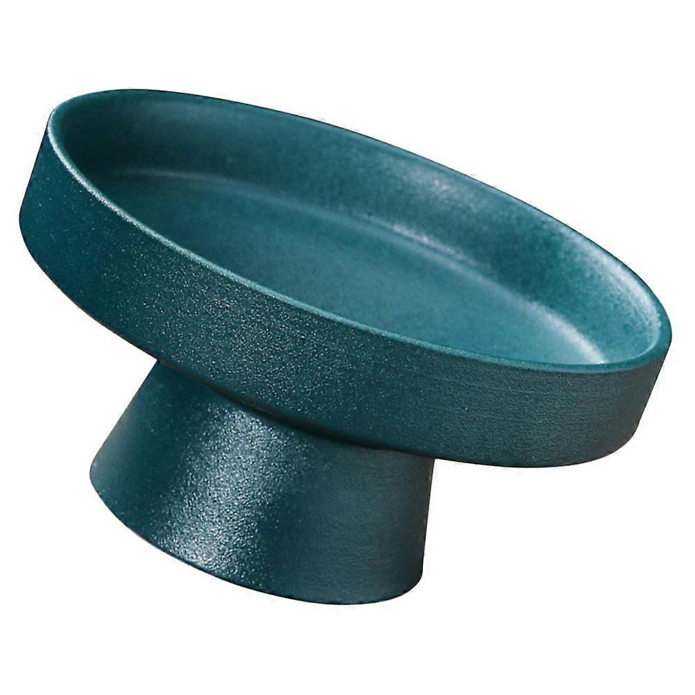 Ceramic High Base Fruit Tray for Storage Fruit Serving Tray