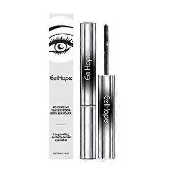 Eelhope 4D curly iron eye black, natural, slender, plump, waterproof, sweat resistant, not easy to smudge eye black