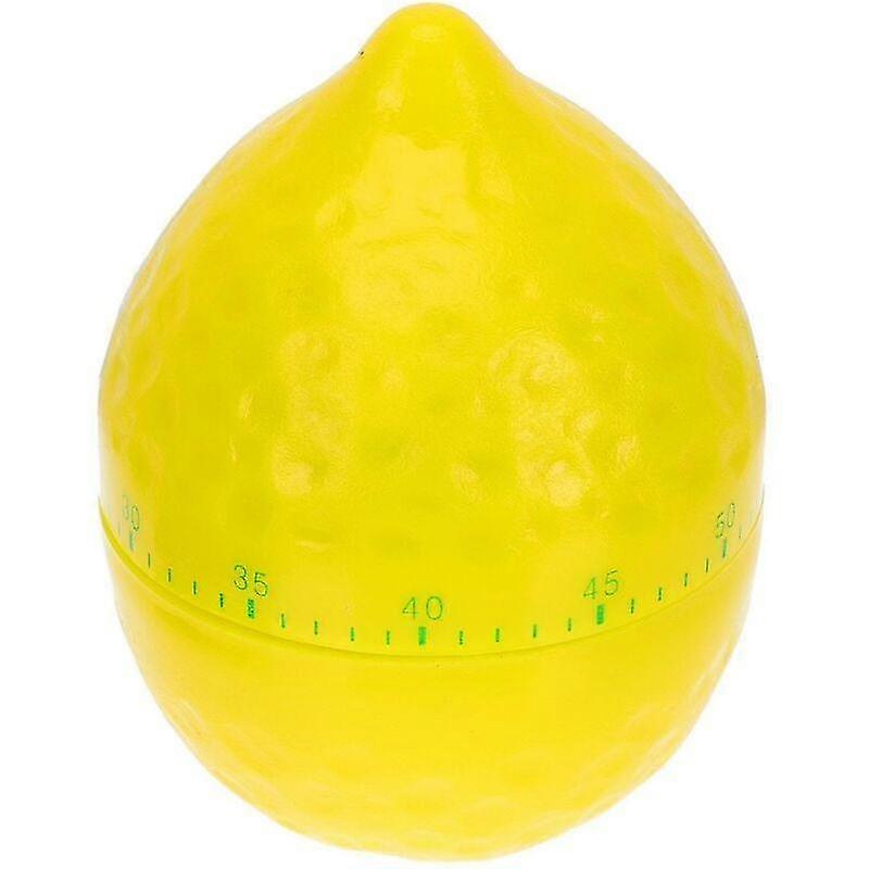 1pc Manual Cooking Timer Mechanical Timer Kitchen Timer Lemon Shape Time Reminder