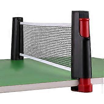 Tafeltennisnet, draagbaar, sterk nylon, binnen en buiten