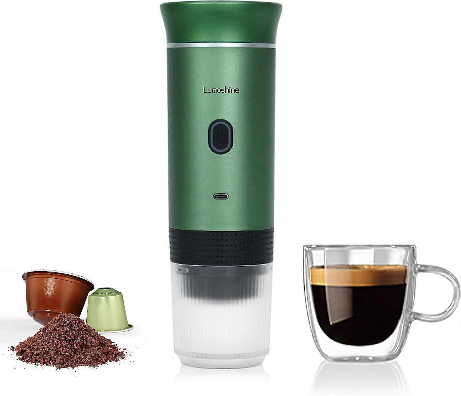 Portable Espresso Machine, Mini Espresso Maker, Self Heating