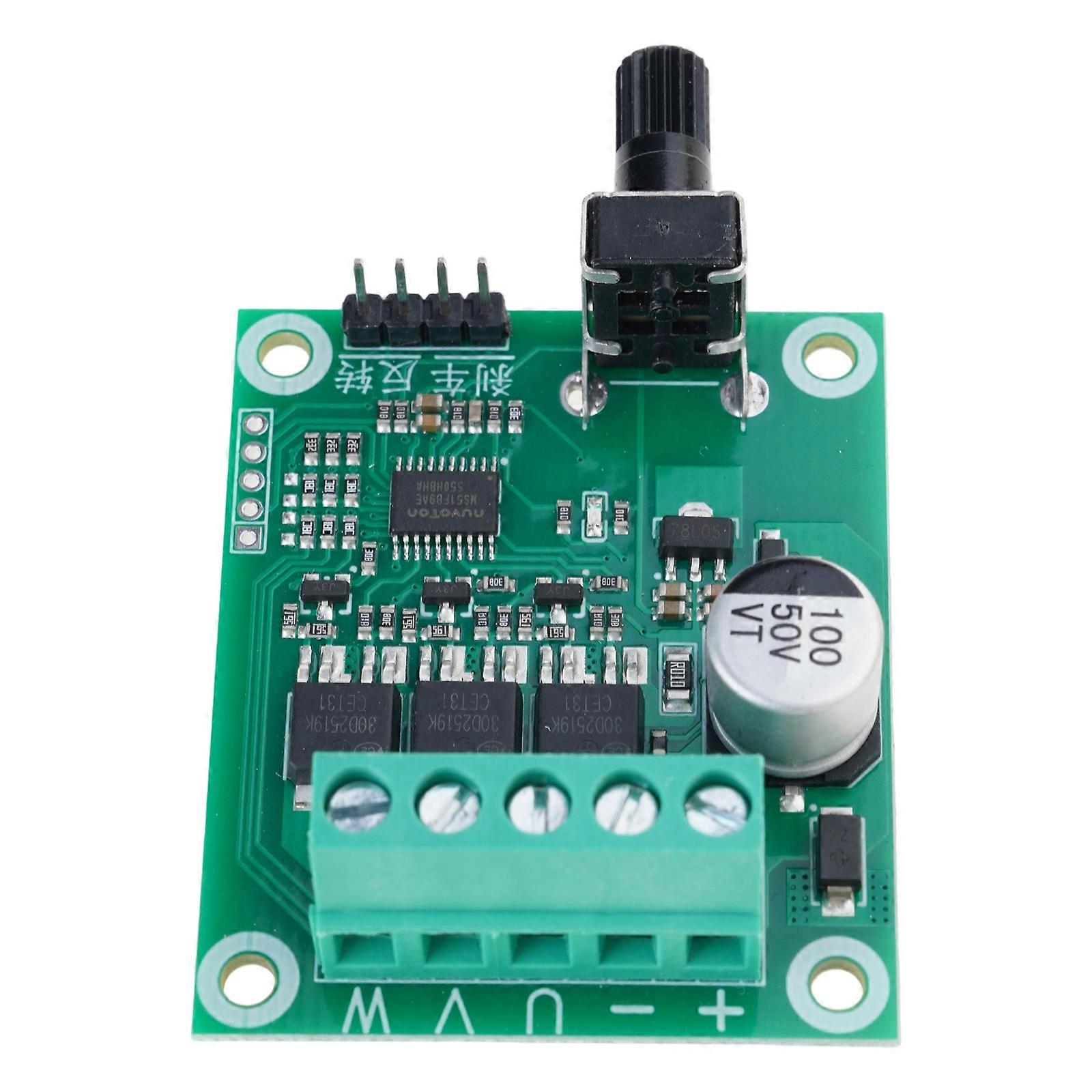 Quiet Operation Brushless Motor Controller, 6 24V Input for Lab and Engineering Multicolor