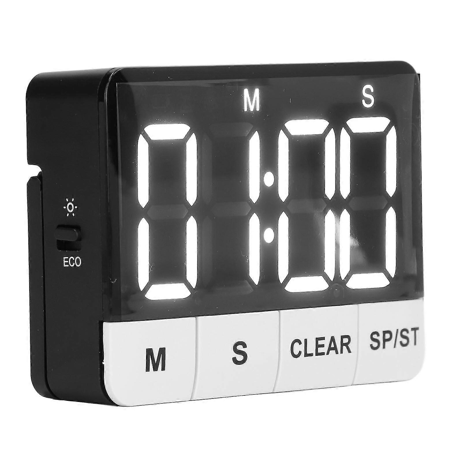 Countdown Timer Digital LED with Back Magnet for Time Management