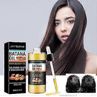 Jaysuing Patana Hair Essential Oil nourishes scalp, repairs damaged hair, strengthens hair, prevents hair loss, and protects hair. |