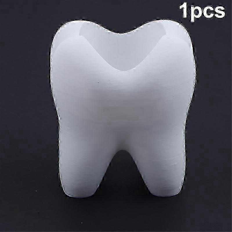 White PU Tooth-Form Multi-Item Holder
