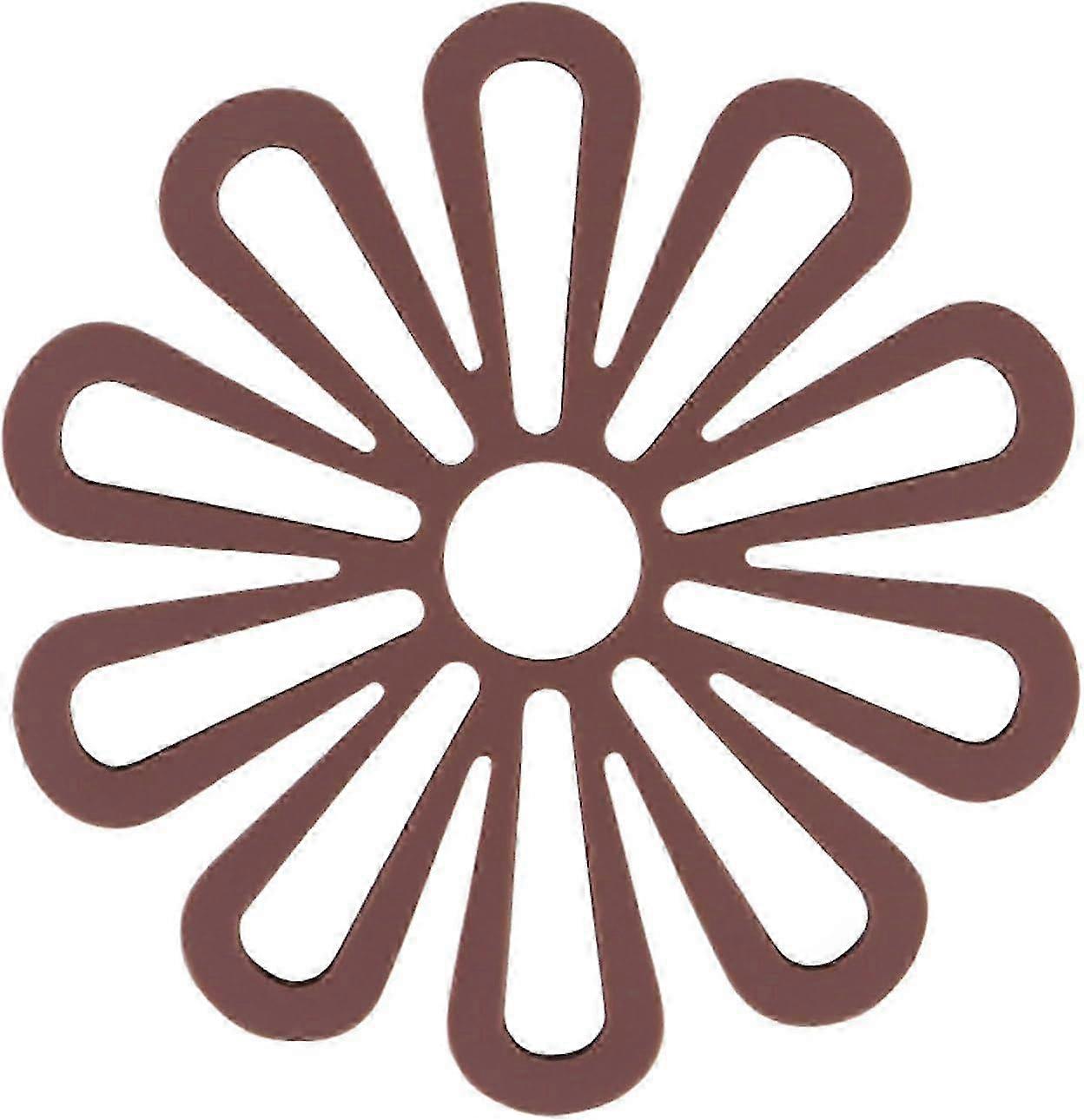 TPR Flower Coasters Heat Insulating Table Mats