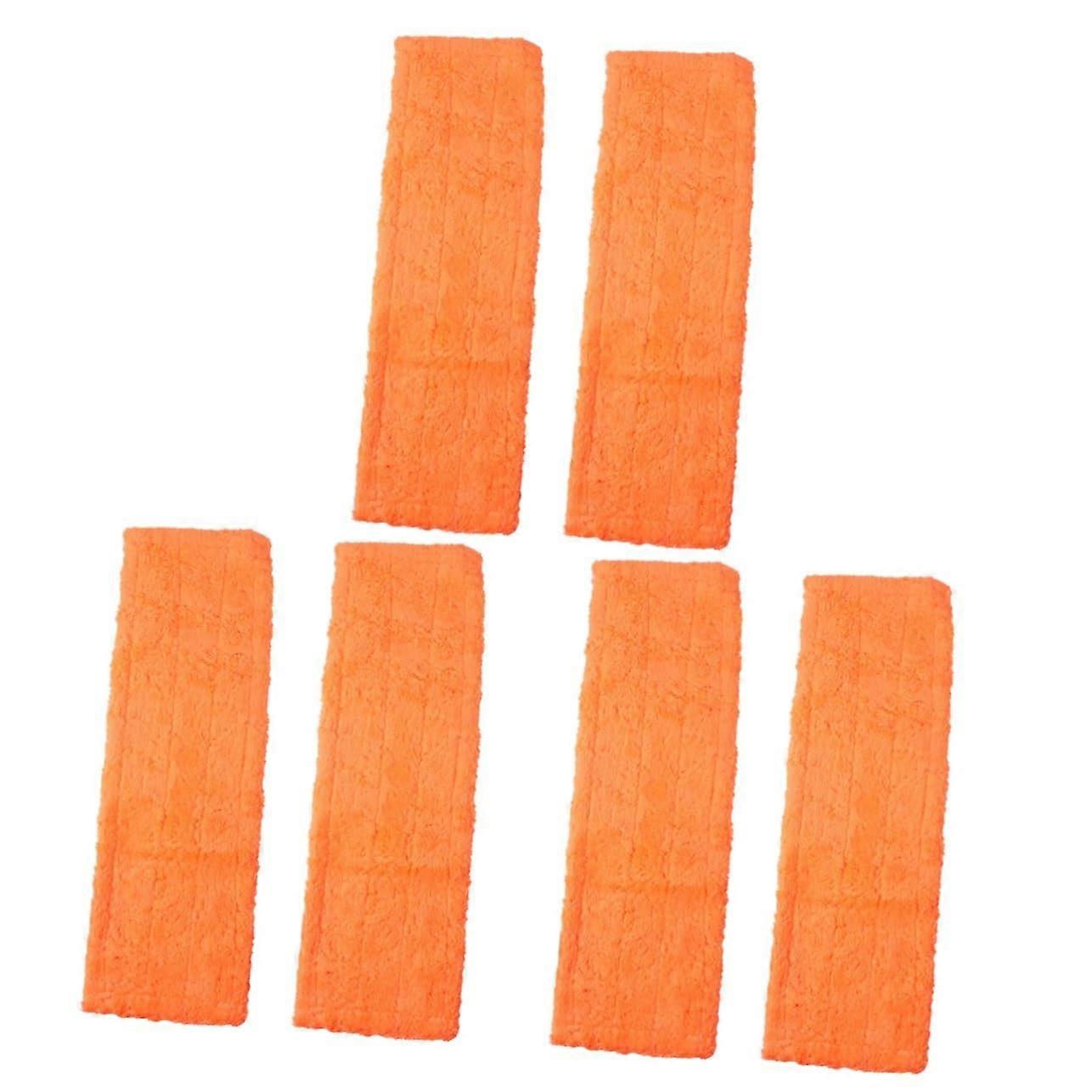 6 Pack Super Fine Microfiber Mop Head Refill for OCedar Mop, Scratch and Washable Replacement