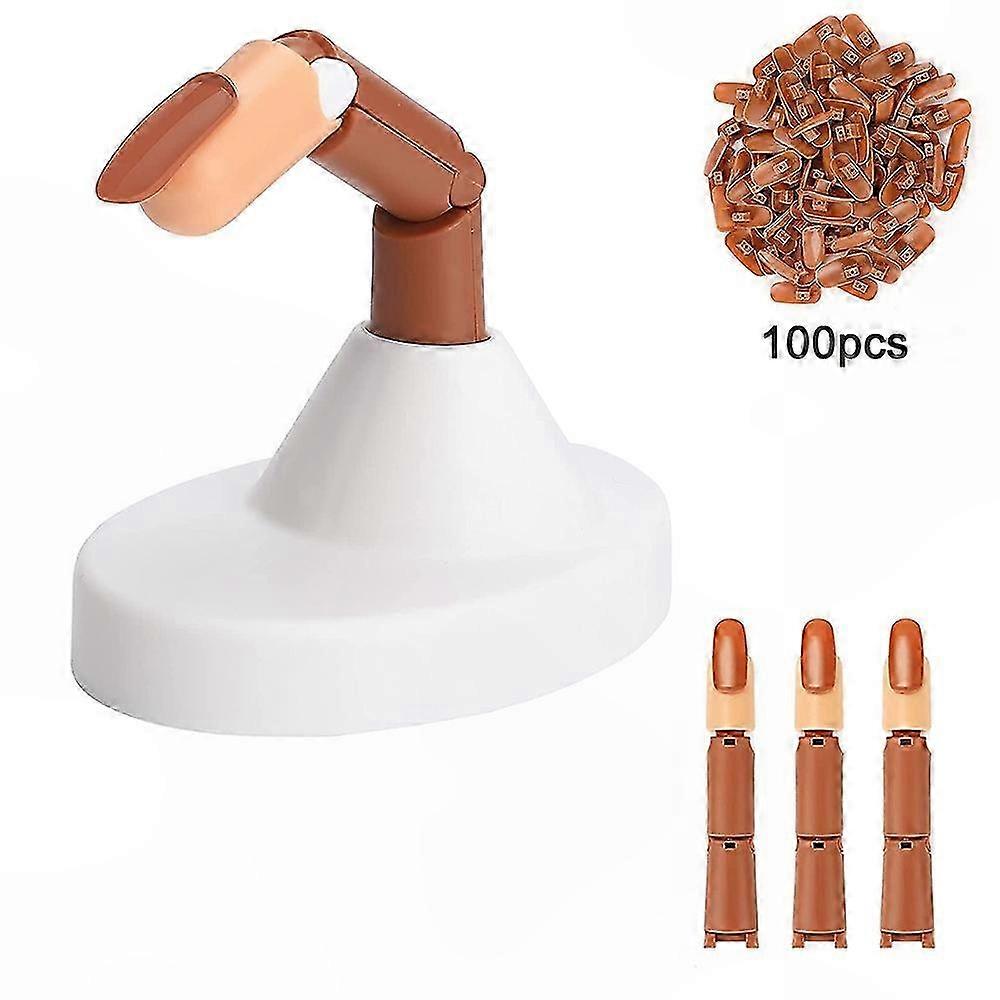 Flexible and Durable for Smoother Manicure Practice: Replacement Refill Nail Tips for Training