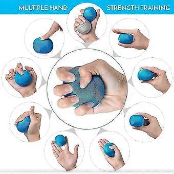3pcs Hand Trainer Balls Finger Trainer Ball for Stress Relief Strength Training ss