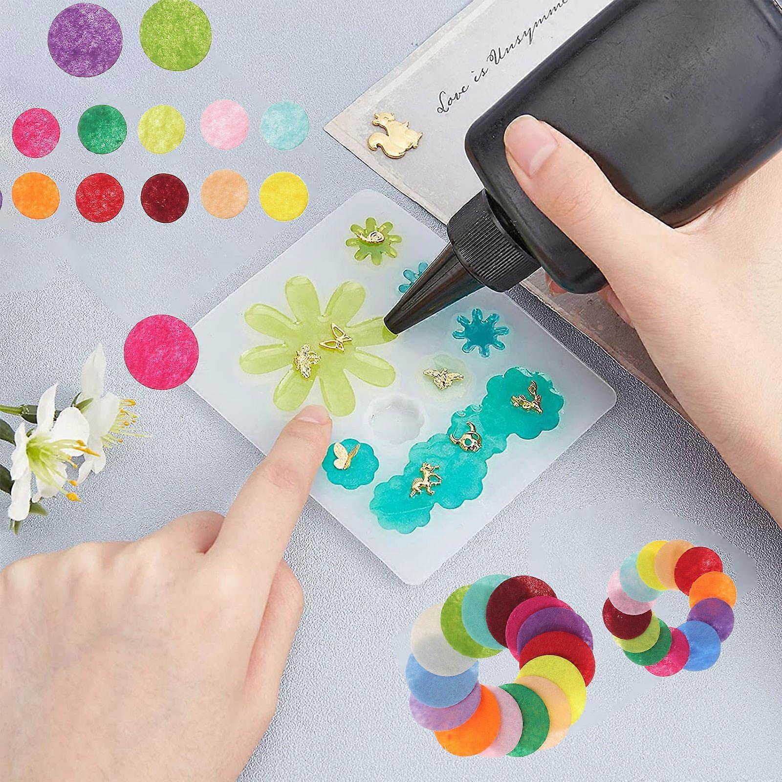 400Pcs Felt Fabric Sheets for DIY Craft Sewing Patchwork Assorted Color