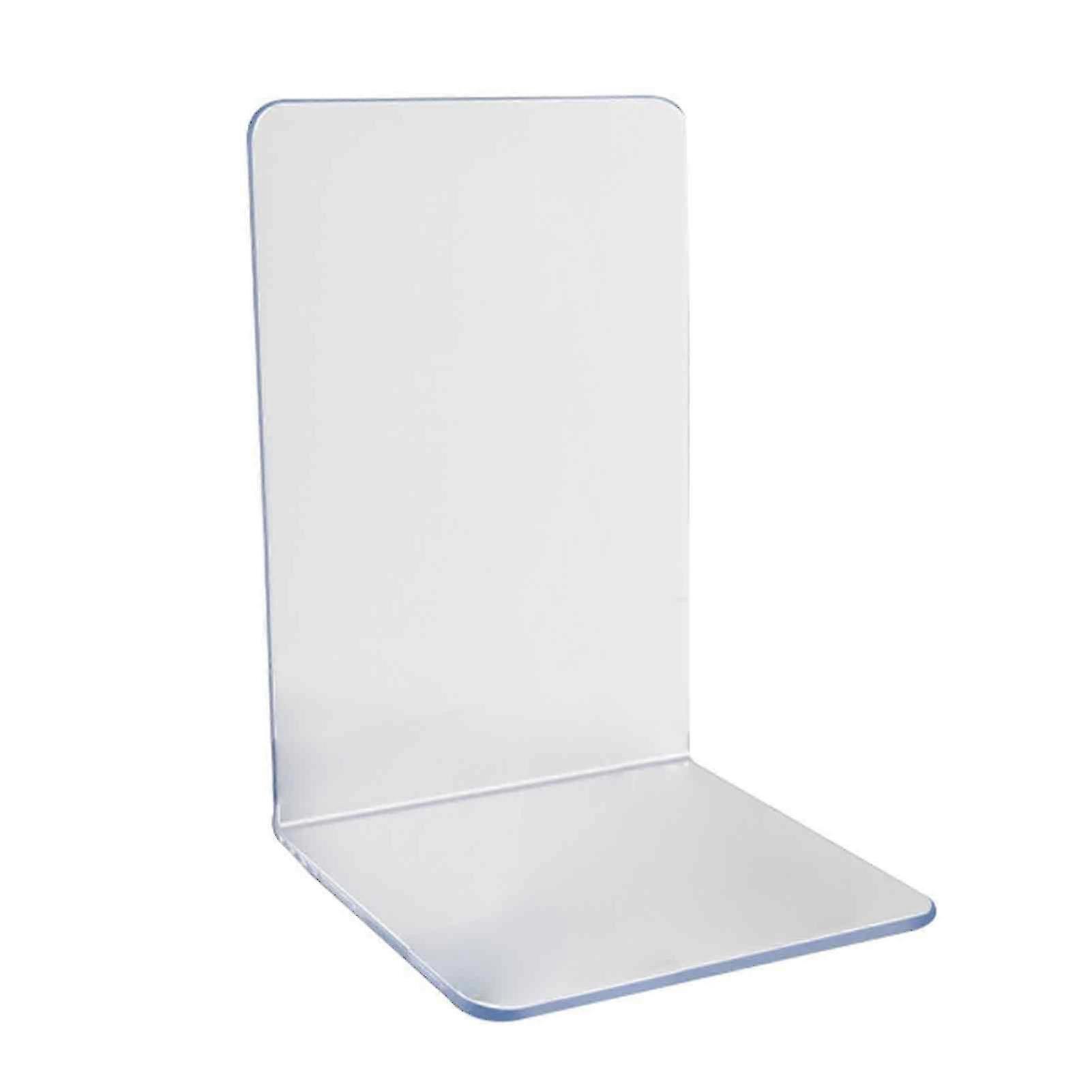 Clear L Shaped Acrylic Bookend
