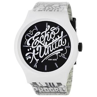 Marc ecko art of progress watch for Unisex Analog Quartz with Silicone Bracelet E06515M1