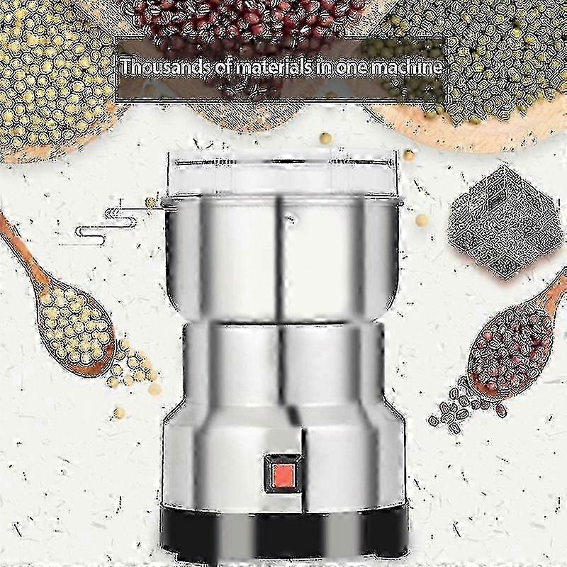 Electric Grain Grinder for Nuts Beans Spices Multifunctional Kitchen Tool