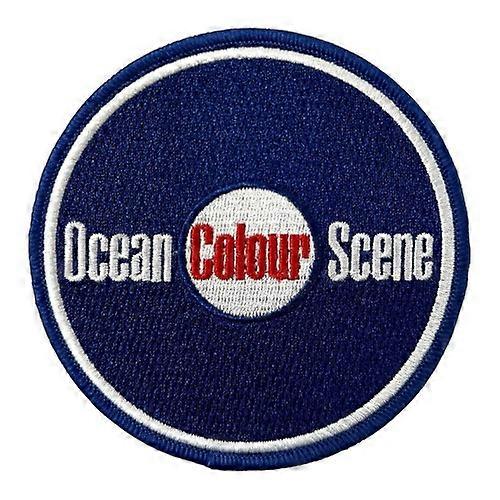 Ocean Colour Scene Woven Classic Logo Iron On Patch