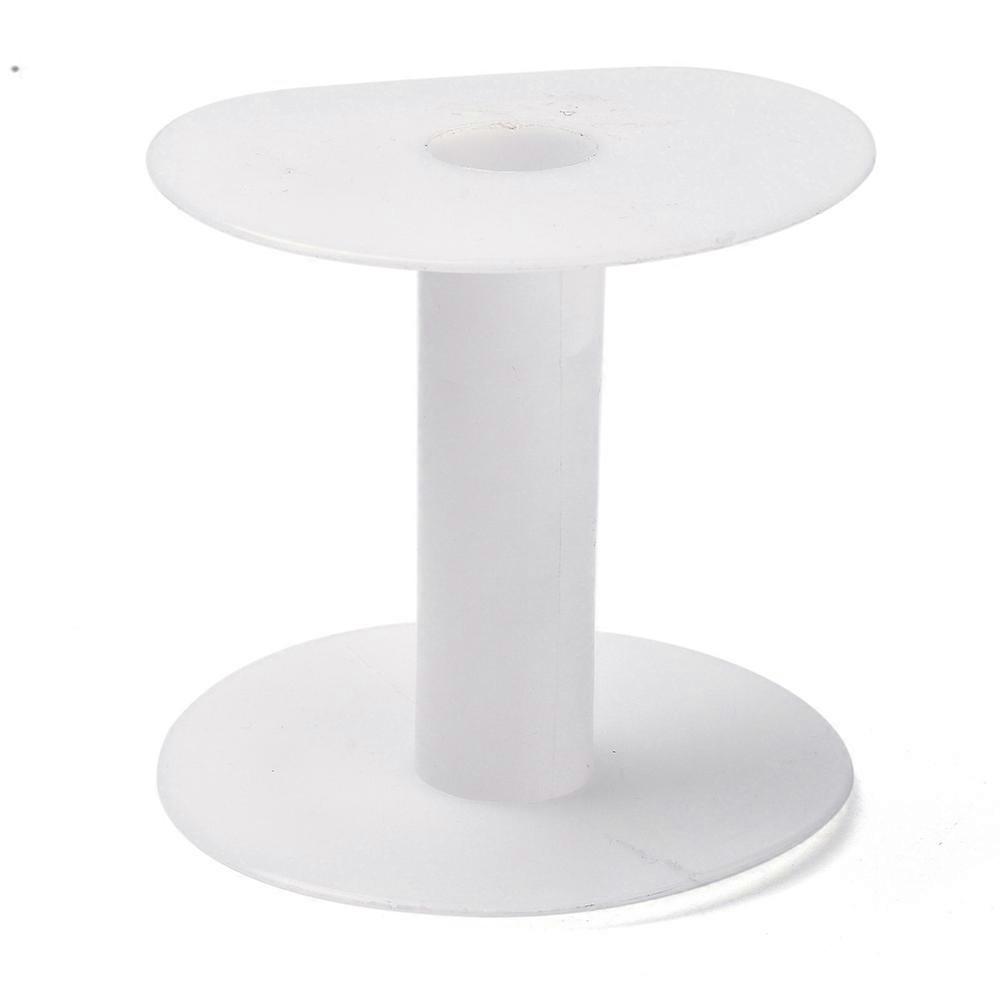 20pcs () Plastic Empty Spools for Wire Thread Bobbins White 9.3x8.8cm