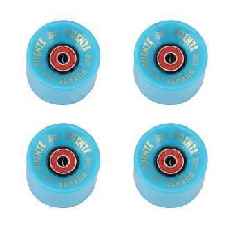 4pcs Cruiser Skateboard Wheels PU Long Board Wheels Compatible with Abec-9 Bearings