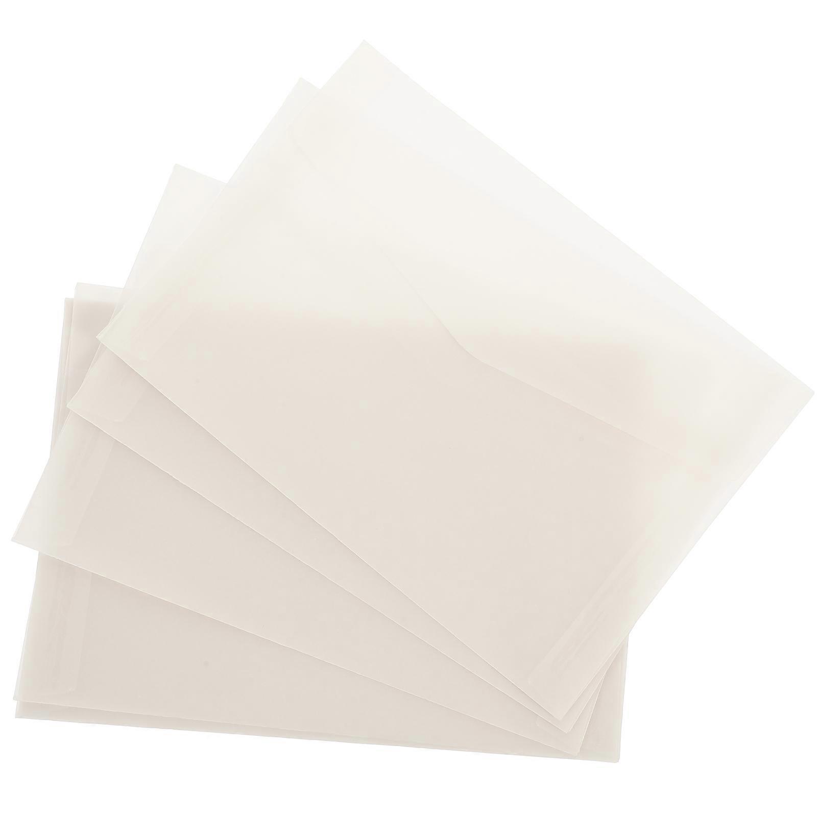 Fire Wax Seal Envelope Translucent Envelops for Holding Letters 50Pcs