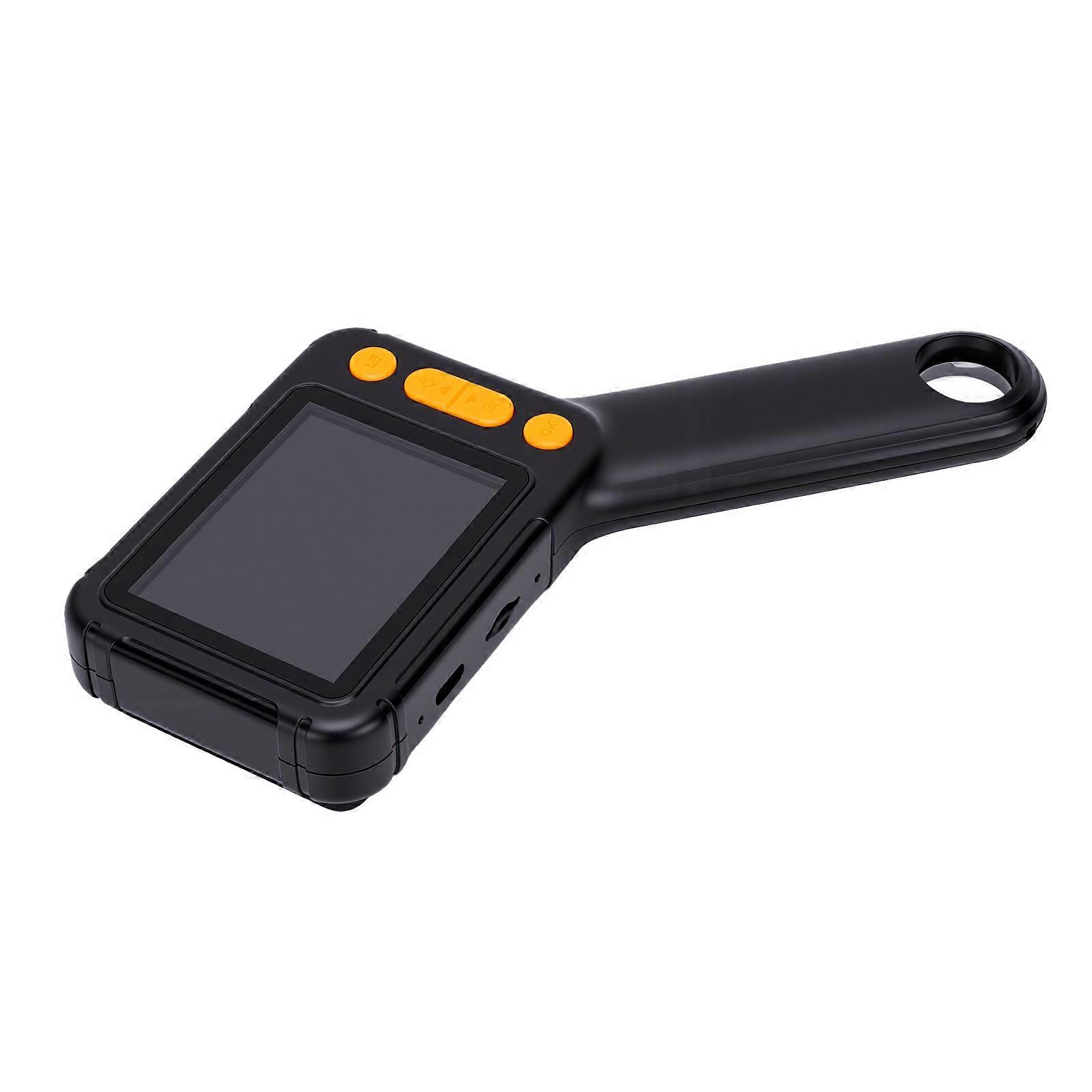 Handheld Microscope 2.8 Inch Screen 8 LEDs 3 Gears Brightness Adjustable Pocket Digital Microscope