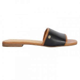 Dune London Womens/Ladies Laras Minimalist Leather Flat Sandals