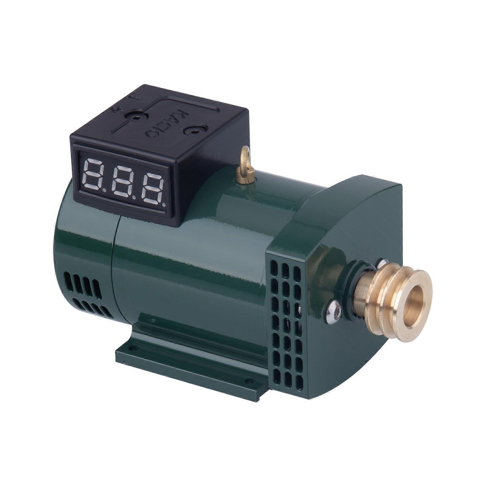 RS4451 Mini DC Generator with Digital Voltmeter for Steam or Internal Combustion Model Engine