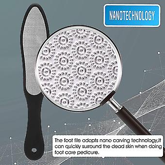 2pcs profesional Pedicura rasp pie archivo agrietado piel callos quitalo removedor para pie extra suave y belleza