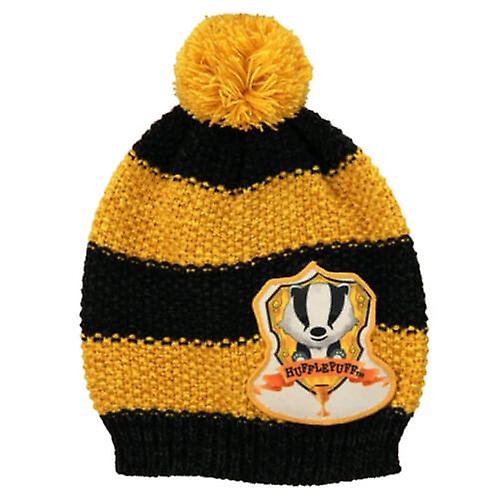 HUFFLEPUFF Harry Potter Toddler Super-Soft & Chunky Cable Knit Beanie (One Size)