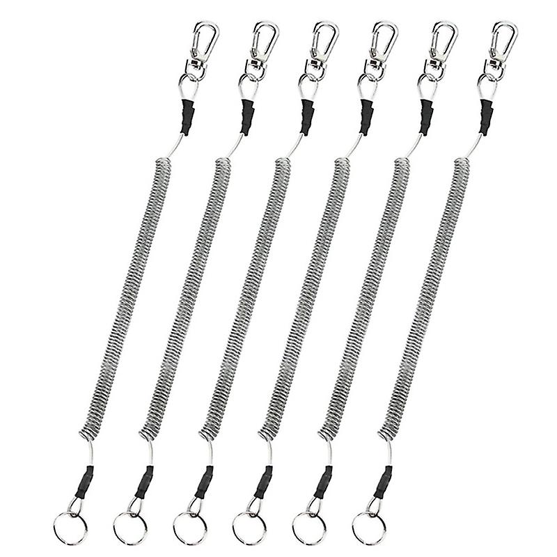 Ensemble de 6 longes rétractables de corde de navigation de sécurité